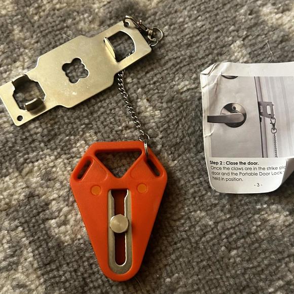 Ace Mining Portable Travel Door Lock Ace Minning (NEW) - Picture 2 of 2